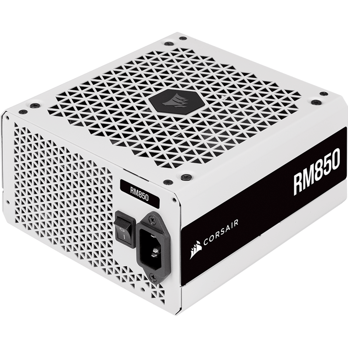 Corsair RM850 V2 White Angled View
