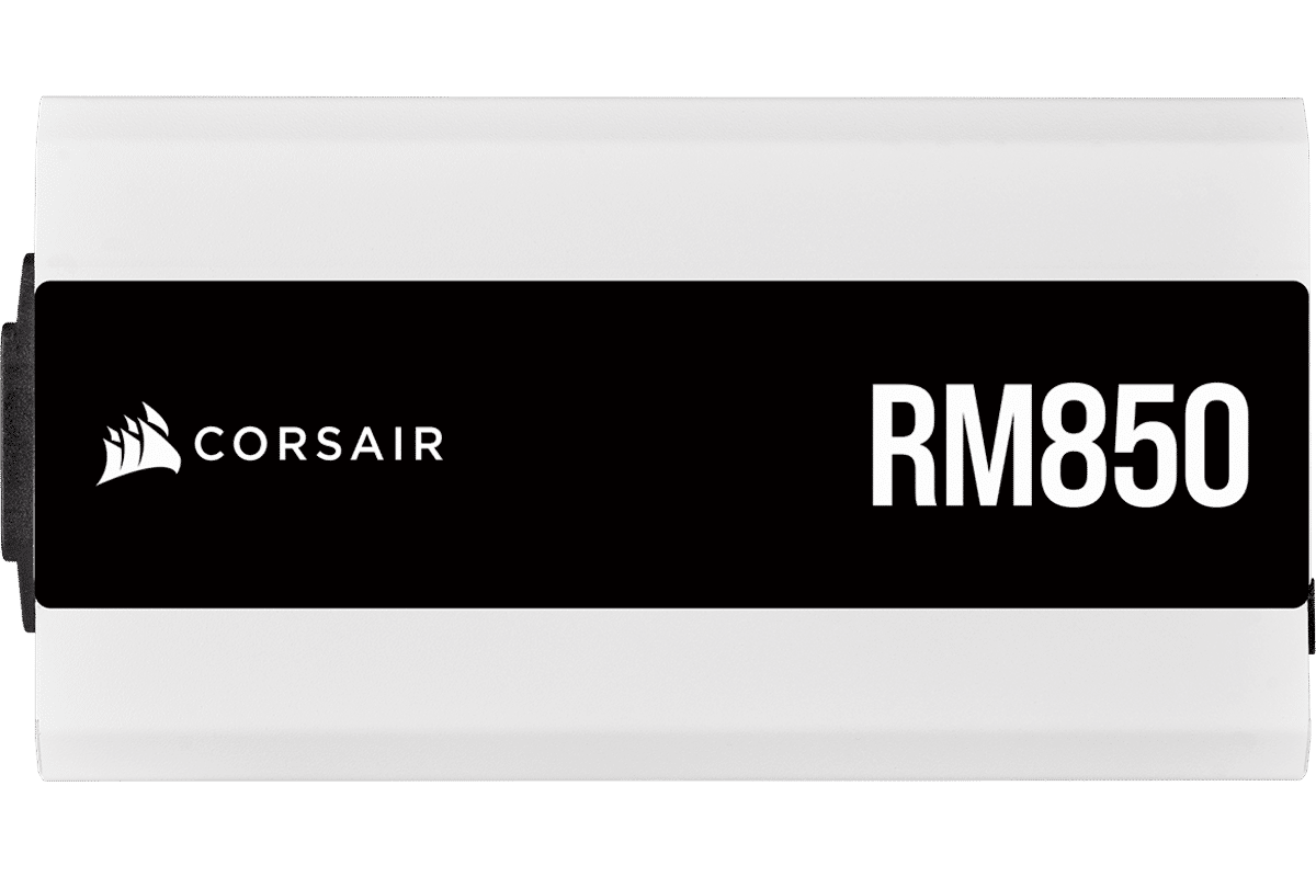 Corsair RM850 V2 White Side View