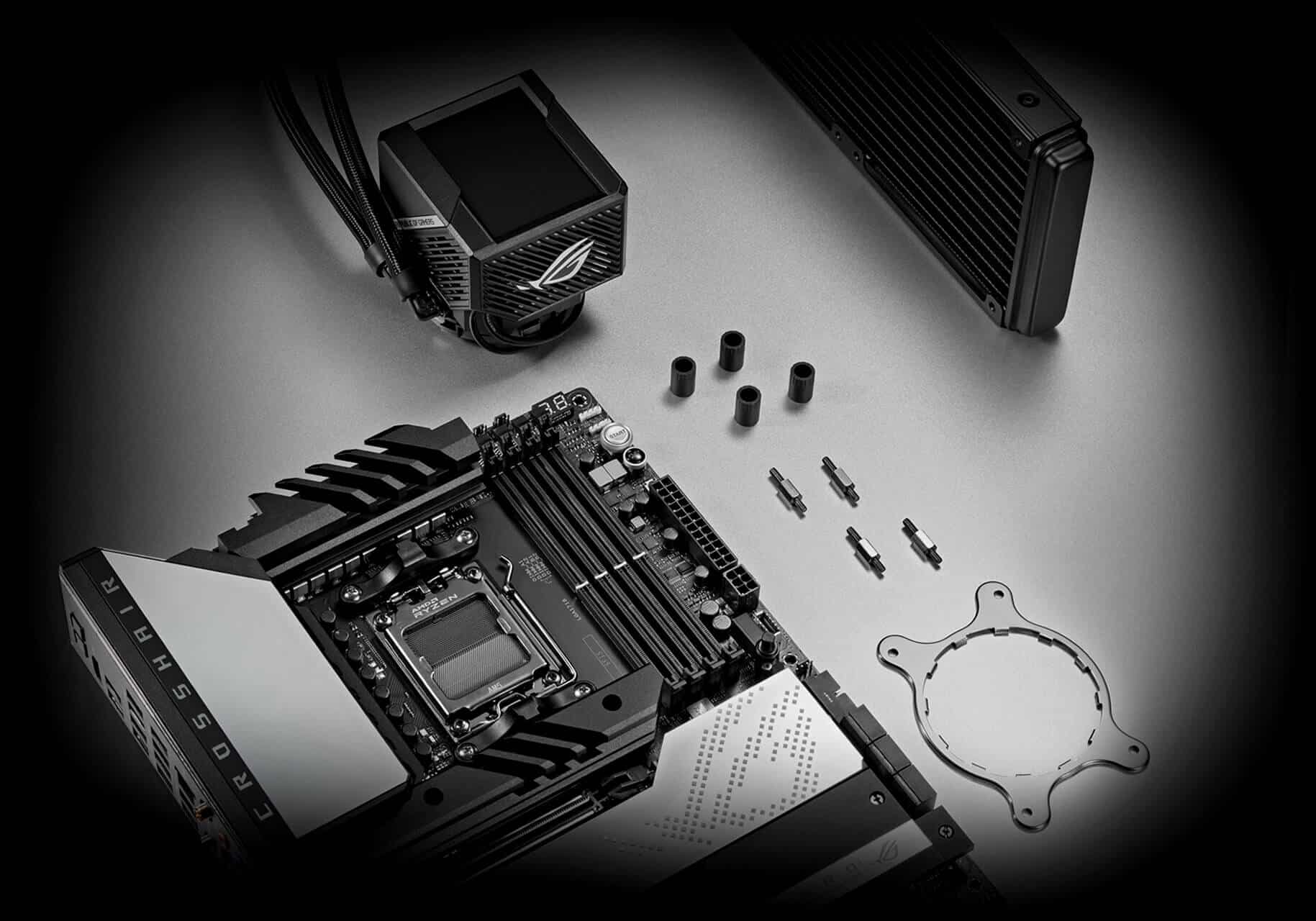 ASUS ROG Crosshair X670E Hero Cover View