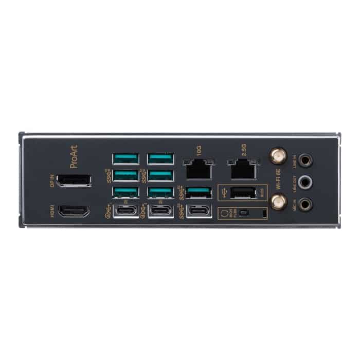 ASUS ProArt X670E-CREATOR WIFI Connectivity View