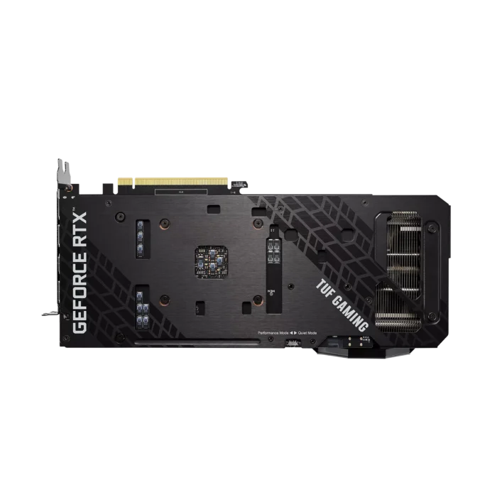 ASUS TUF Gaming NVIDIA GeForce RTX 3060 V2 OC Edition Backplate View