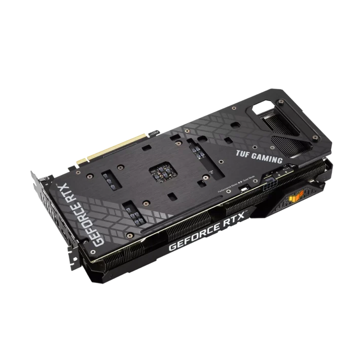 ASUS TUF Gaming NVIDIA GeForce RTX 3060 V2 Backplate View
