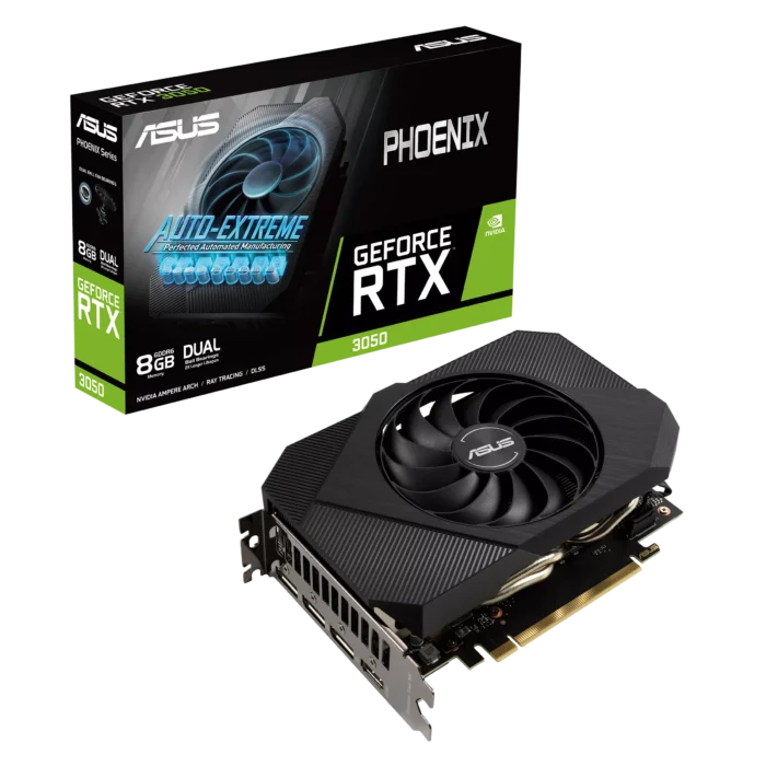 ASUS Phoenix NVIDIA GeForce RTX 3050 8GB Box View