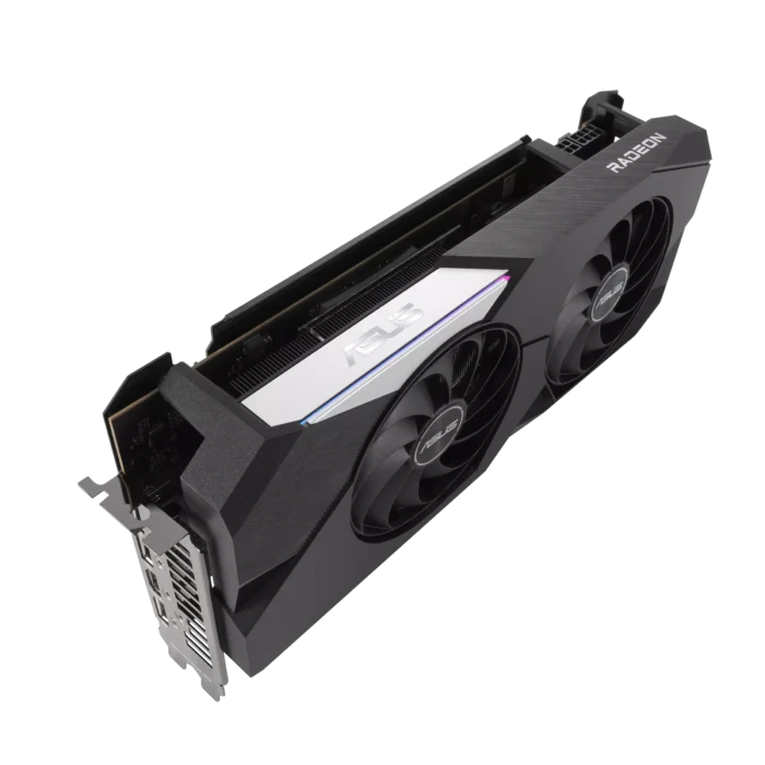 ASUS Dual AMD Radeon RX 6700 XT OC Edition Side View