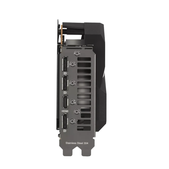 ASUS Dual AMD Radeon RX 6700 XT Connectivity View