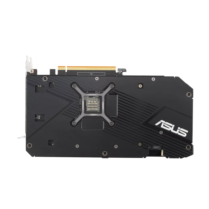 ASUS Dual AMD Radeon RX 6600 XT OC Backplate View