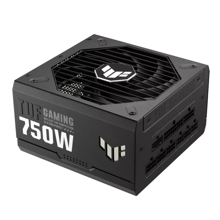 ASUS TUF Gaming 750W Angled Fan View