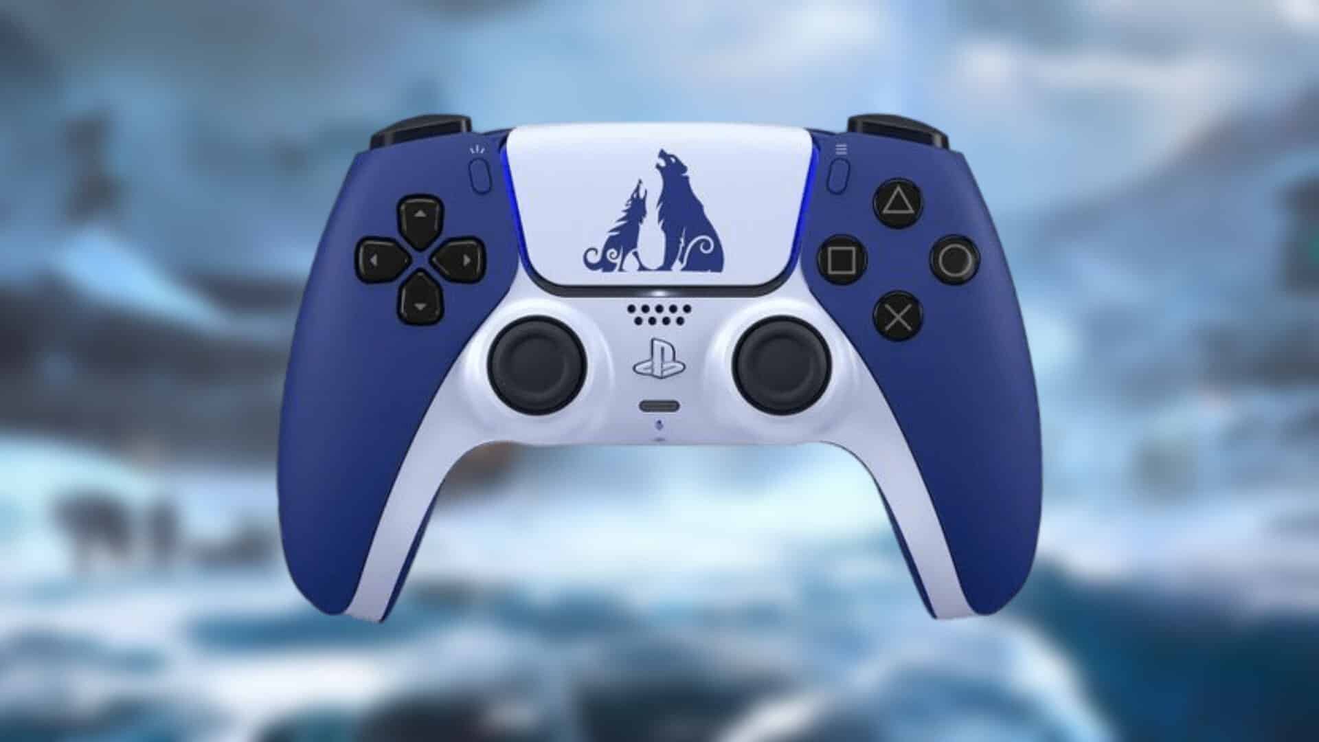 Sony PS5 God of War Ragnarok Limited Edition DualSense Wireless Controller Cover View