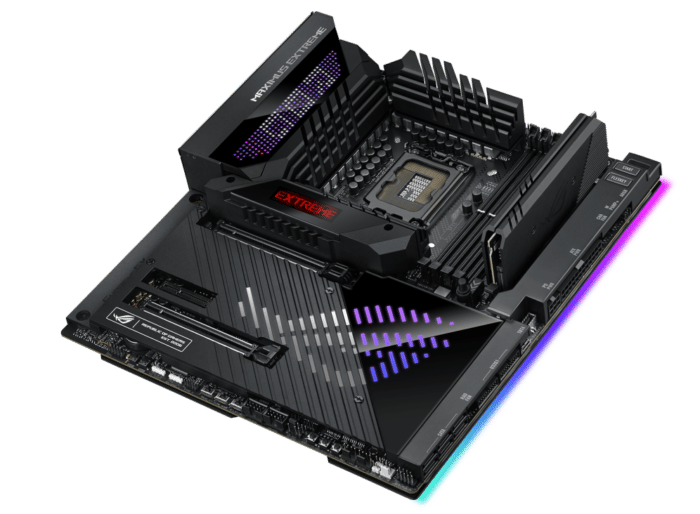 ASUS ROG Maximus Z790 Extreme Angled Front View