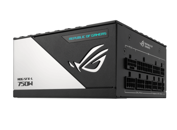 ASUS ROG Loki SFX-L 750W Angled Front View