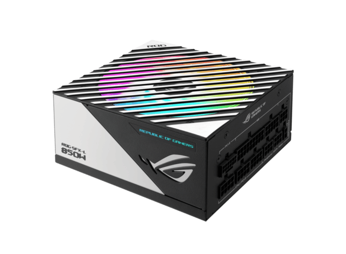ASUS ROG Loki SFX-L 850W Angled Front View