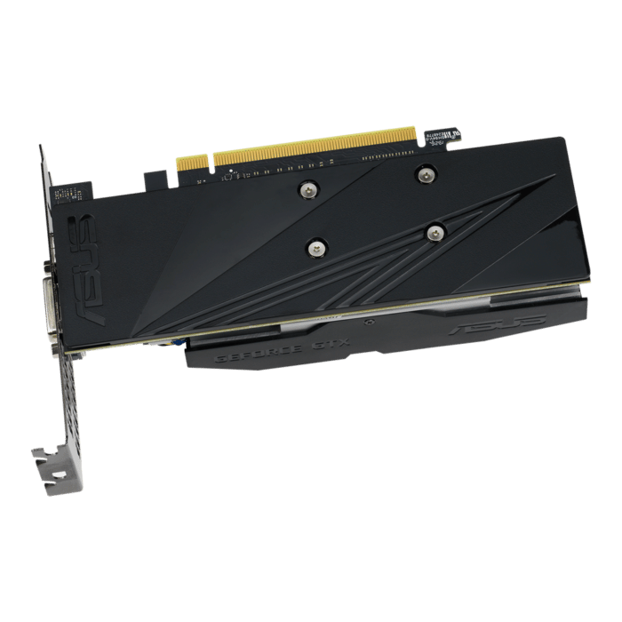 ASUS NVIDIA GeForce GTX 1650 Backplate View