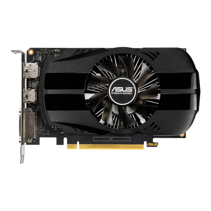 ASUS Phoenix NVIDIA GeForce GTX 1650 OC Front Flat View