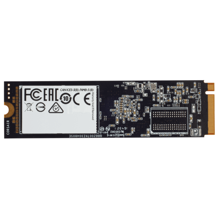 Corsair MP510 1920GB Flat Rear View