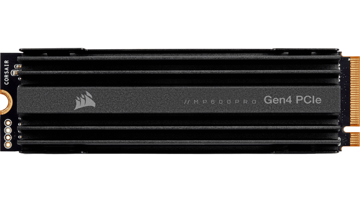 Corsair MP600 PRO 1TB Flat Front View
