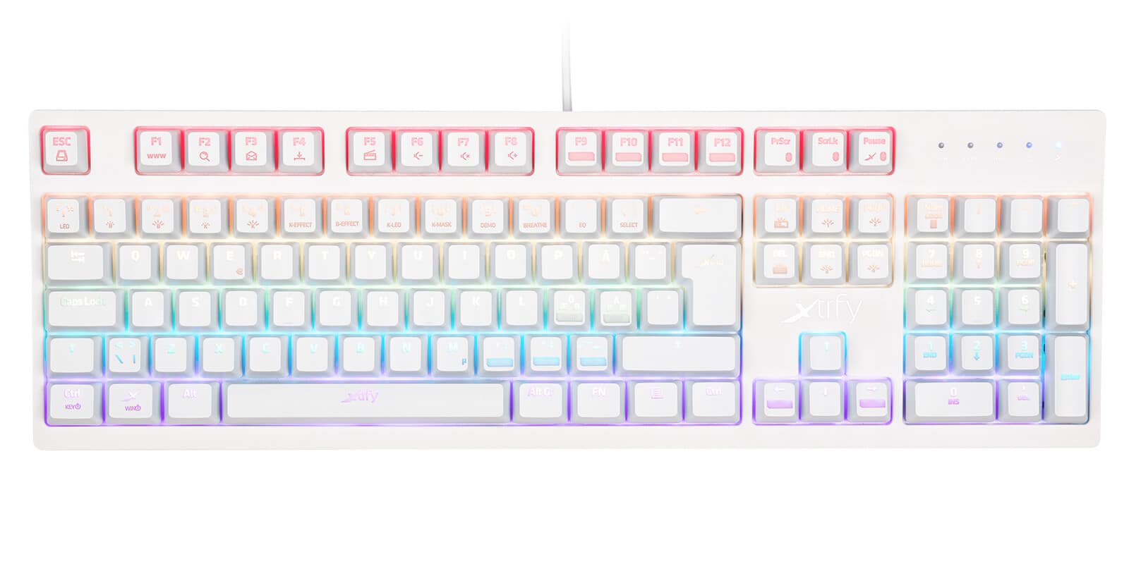 Xtrfy K2 RGB White