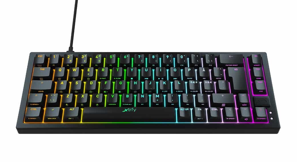Xtrfy K5 Compact RGB Black
