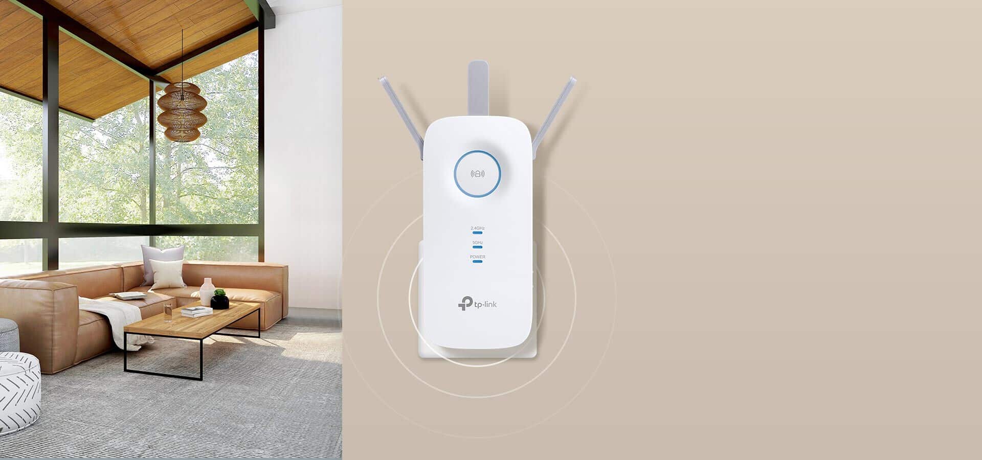 TP-LINK RE550 Cover View