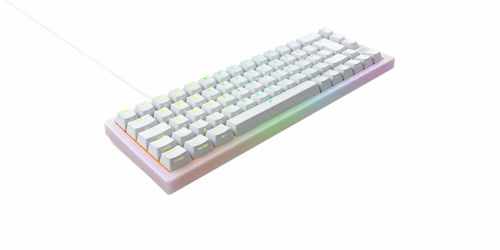 Xtrfy K5 Compact RGB Transparent White