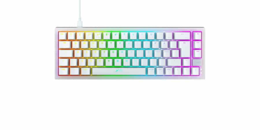Xtrfy K5 Compact RGB Transparent White