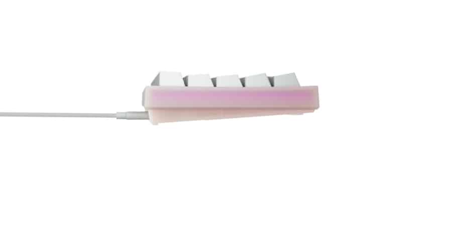 Xtrfy K5 Compact RGB Transparent White