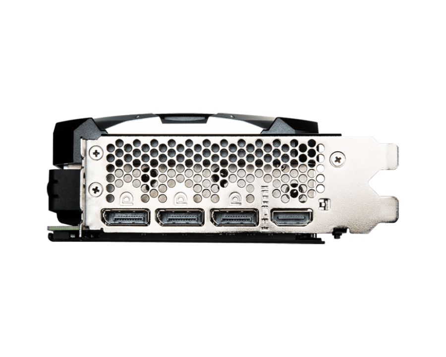 MSI NVIDIA GeForce RTX 4070 Ti VENTUS 3X I/O View