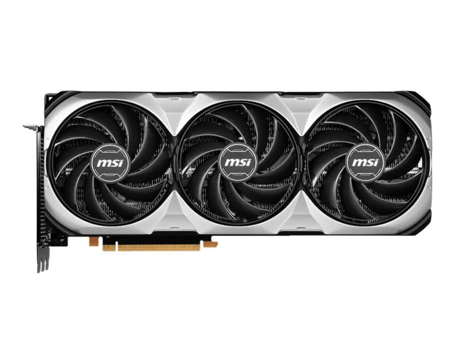 MSI NVIDIA GeForce RTX 4080 16GB VENTUS 3X Flat Front View