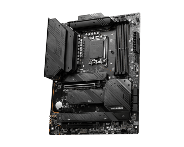 MSI MAG Z790 TOMAHAWK WIFI Angled Front View