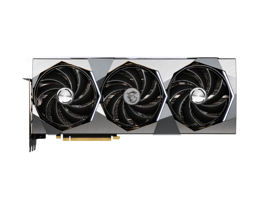 MSI NVIDIA GeForce RTX 4070 Ti SUPRIM Flat Front View