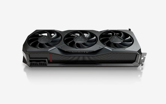Sapphire AMD Radeon RX 7900 XT Angled Side View