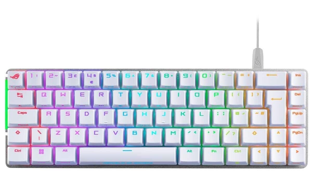 ASUS ROG Falchion Ace ROG NX Red White