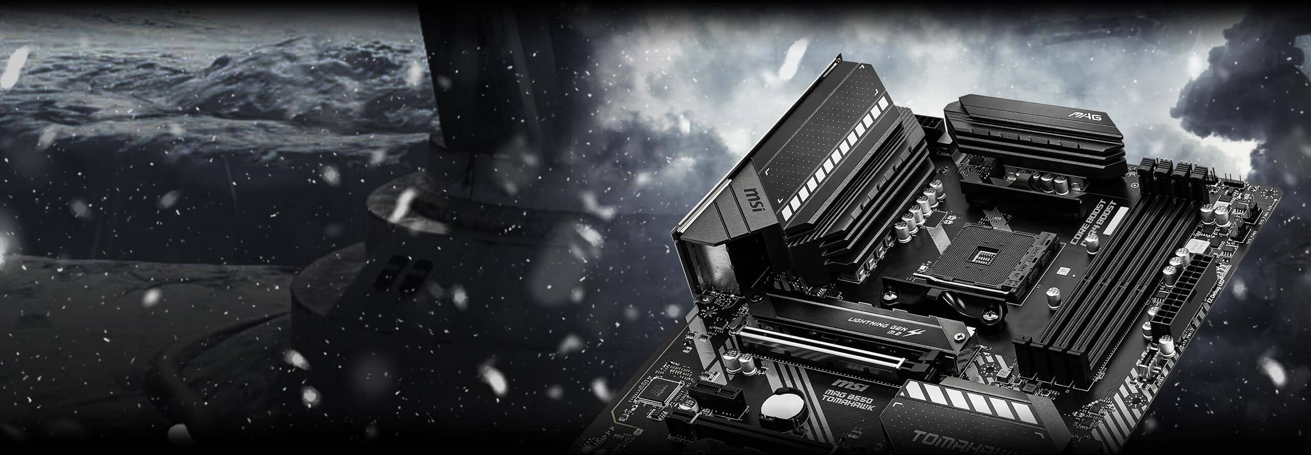 MSI MAG B550 TOMAHAWK Cover View