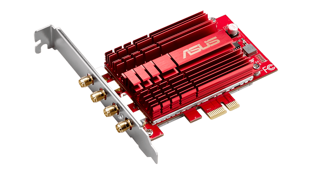 ASUS PCE-AC88 Heatsink View