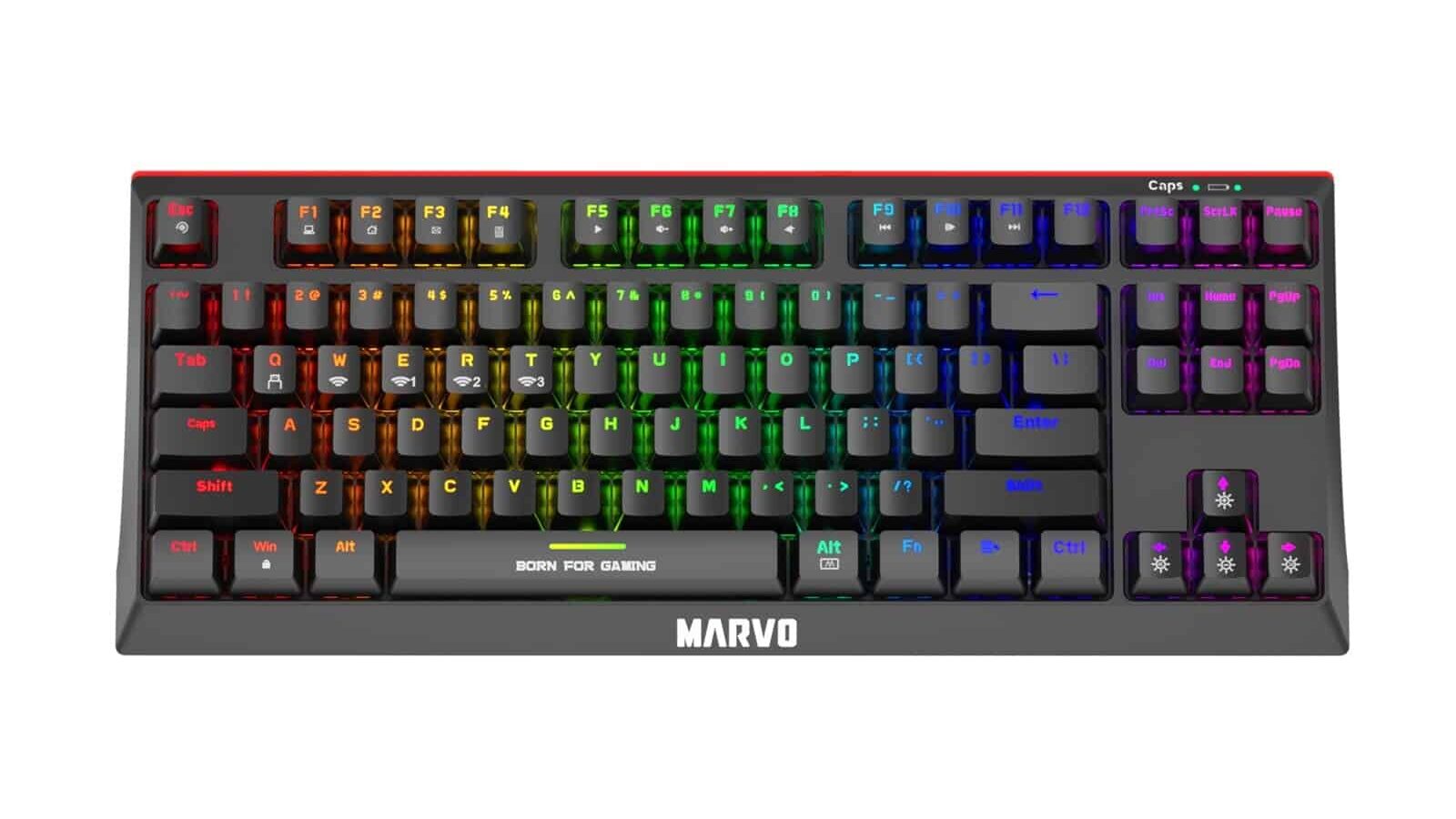 Marvo Scorpion KG953W-UK TKL Wireless Mechanical Gaming Keyboard