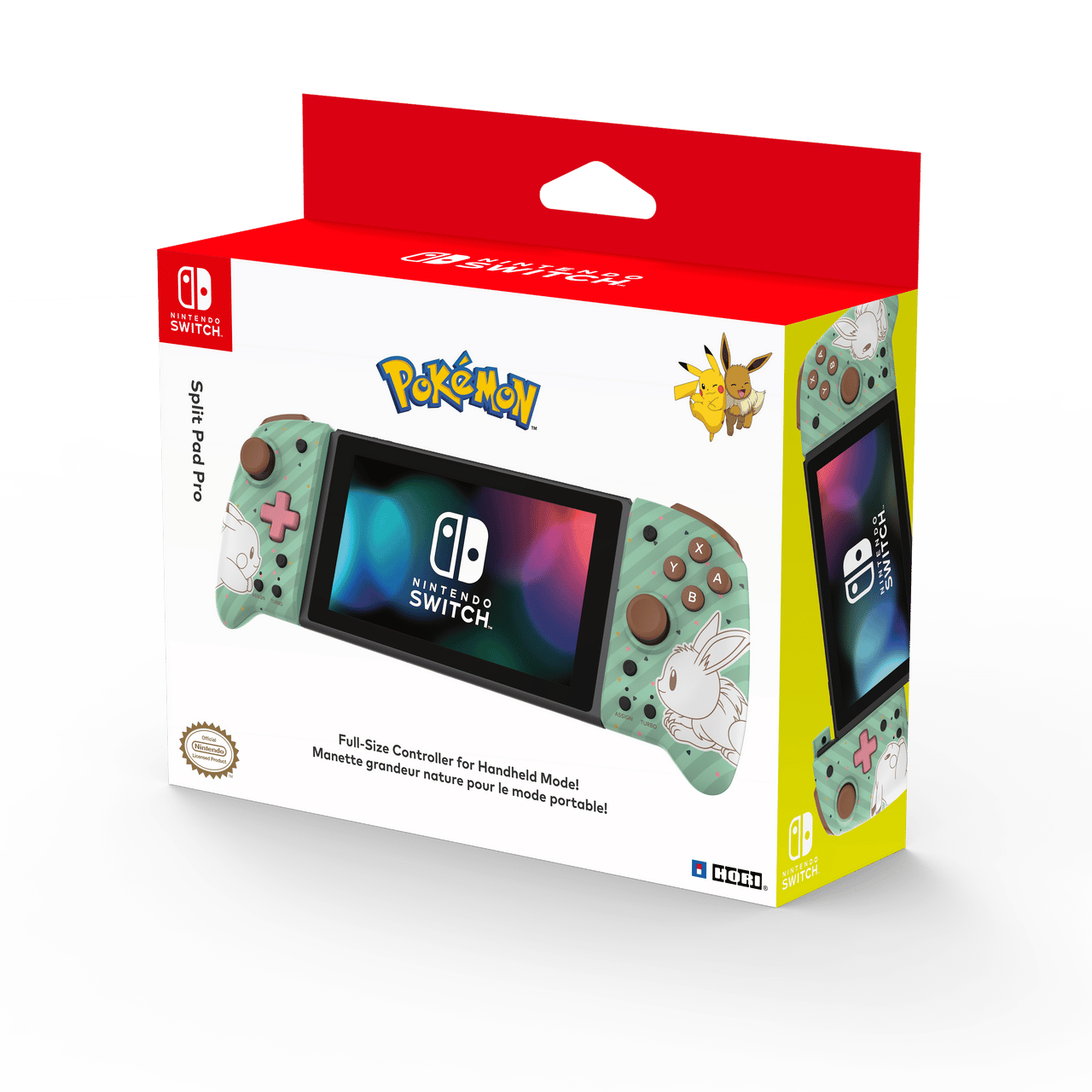 Nintendo Switch HORI Split Pad Pro Controller - Pikachu & Eevee