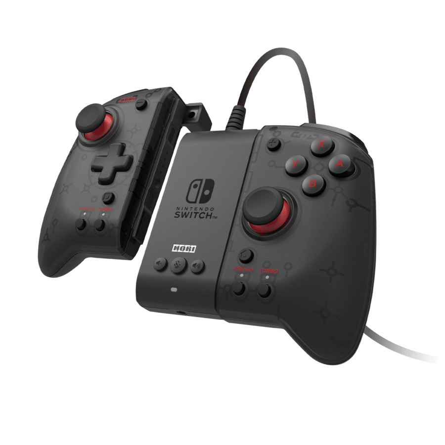 Nintendo Switch HORI Split Pad Pro Controller + Attachment Set