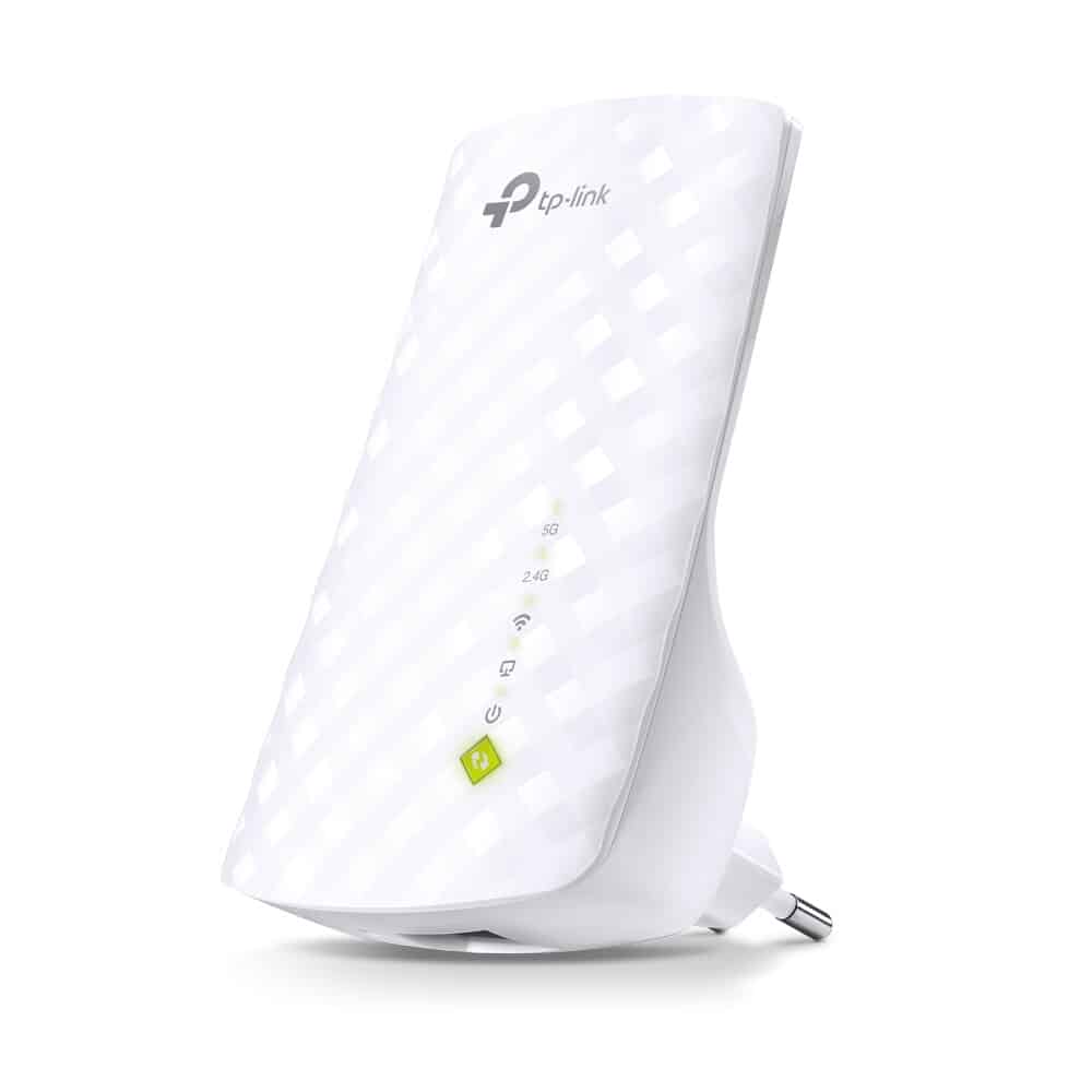 TP-LINK RE200 Angled Front View