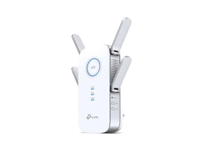 TP-LINK RE650 Angled Front View