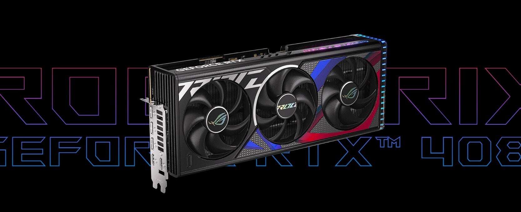 ASUS ROG Strix NVIDIA GeForce RTX 4080 Cover View