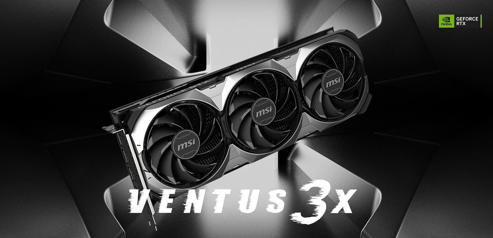MSI NVIDIA GeForce RTX 4070 Ti VENTUS 3X Cover View