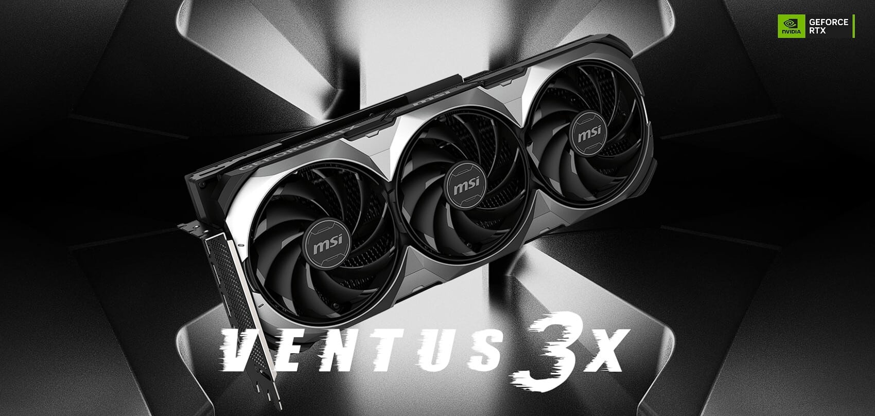 MSI NVIDIA GeForce RTX 4080 16GB VENTUS 3X Cover View
