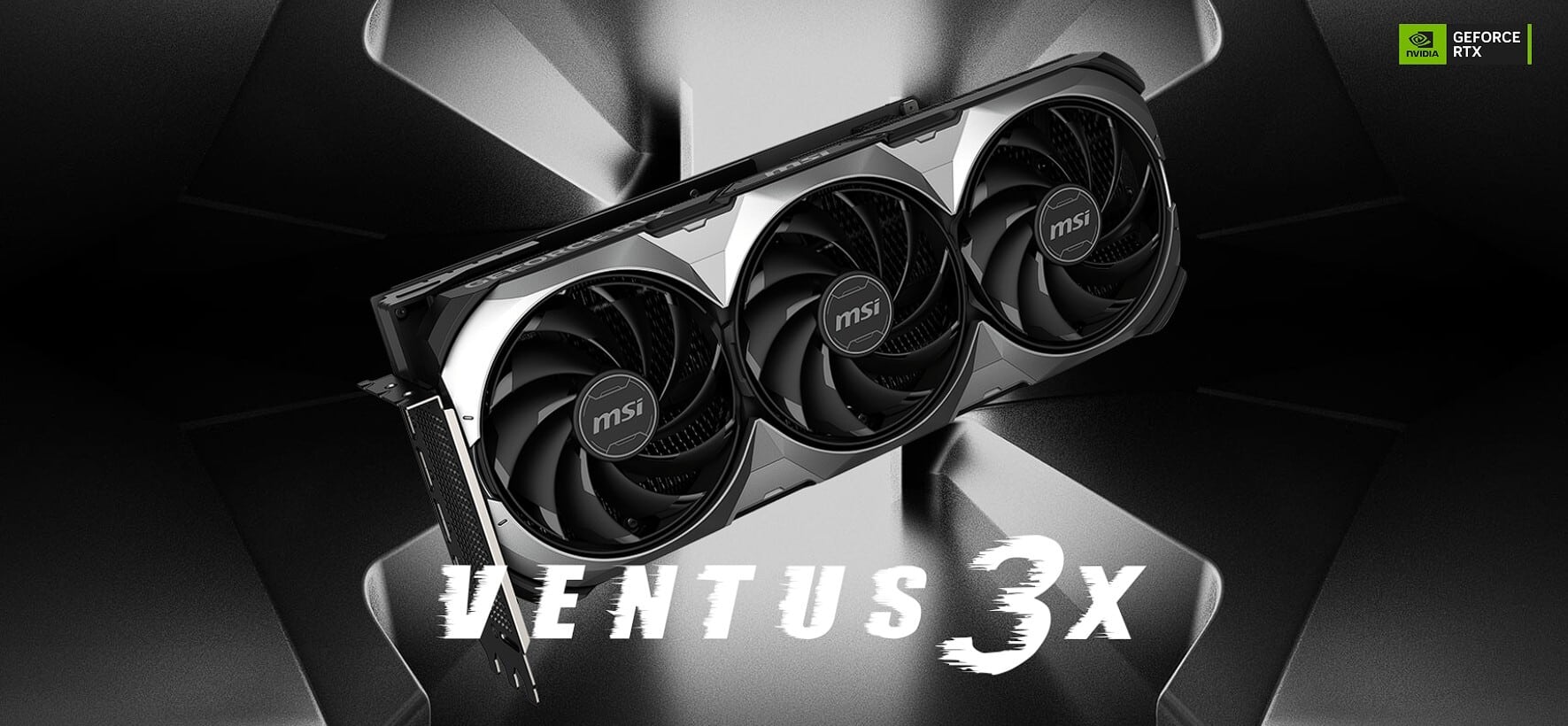 MSI NVIDIA GeForce RTX 4090 VENTUS 3X Cover View