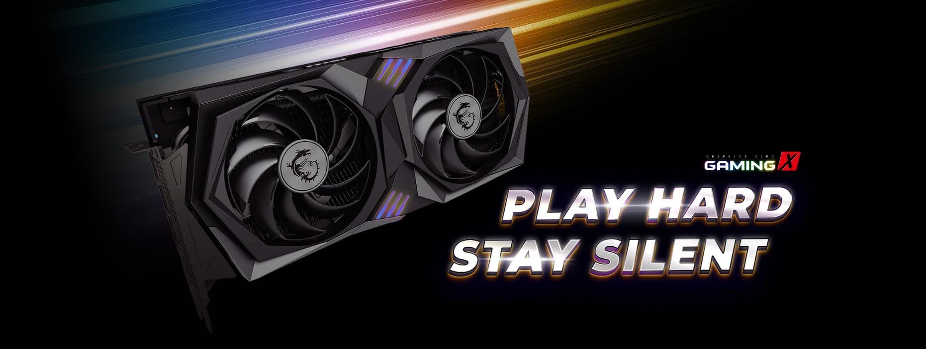 MSI NVIDIA GeForce RTX 3060 GAMING X Cover View