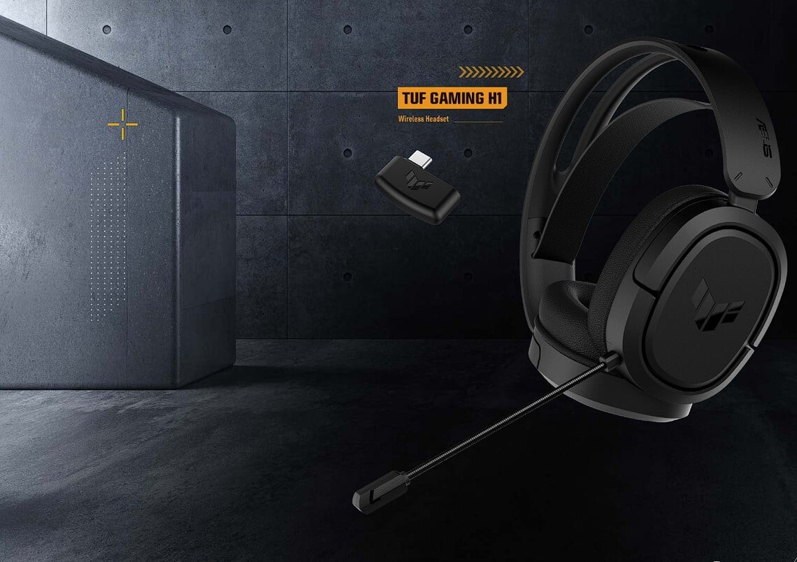 ASUS TUF Gaming H1 Wireless Gaming Headset