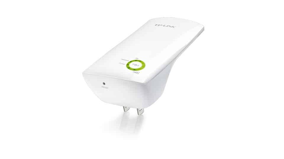 TP-LINK TL-WA854RE Angled Front View