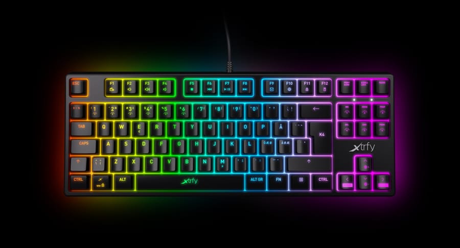 Xtrfy K4 TKL RGB Black