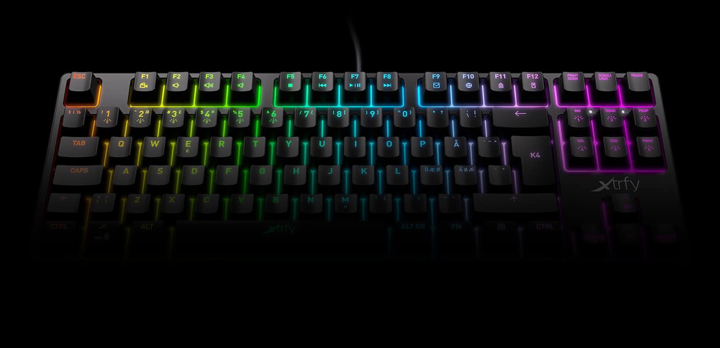 Xtrfy K4 TKL RGB Black