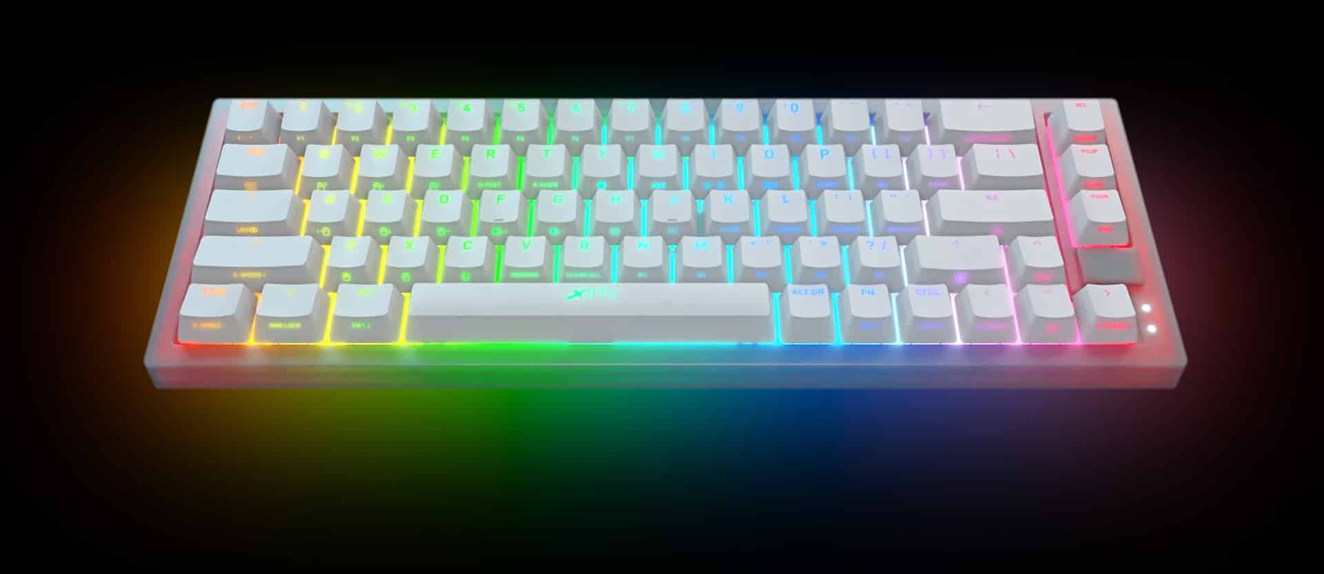 Xtrfy K5 Compact RGB Transparent White