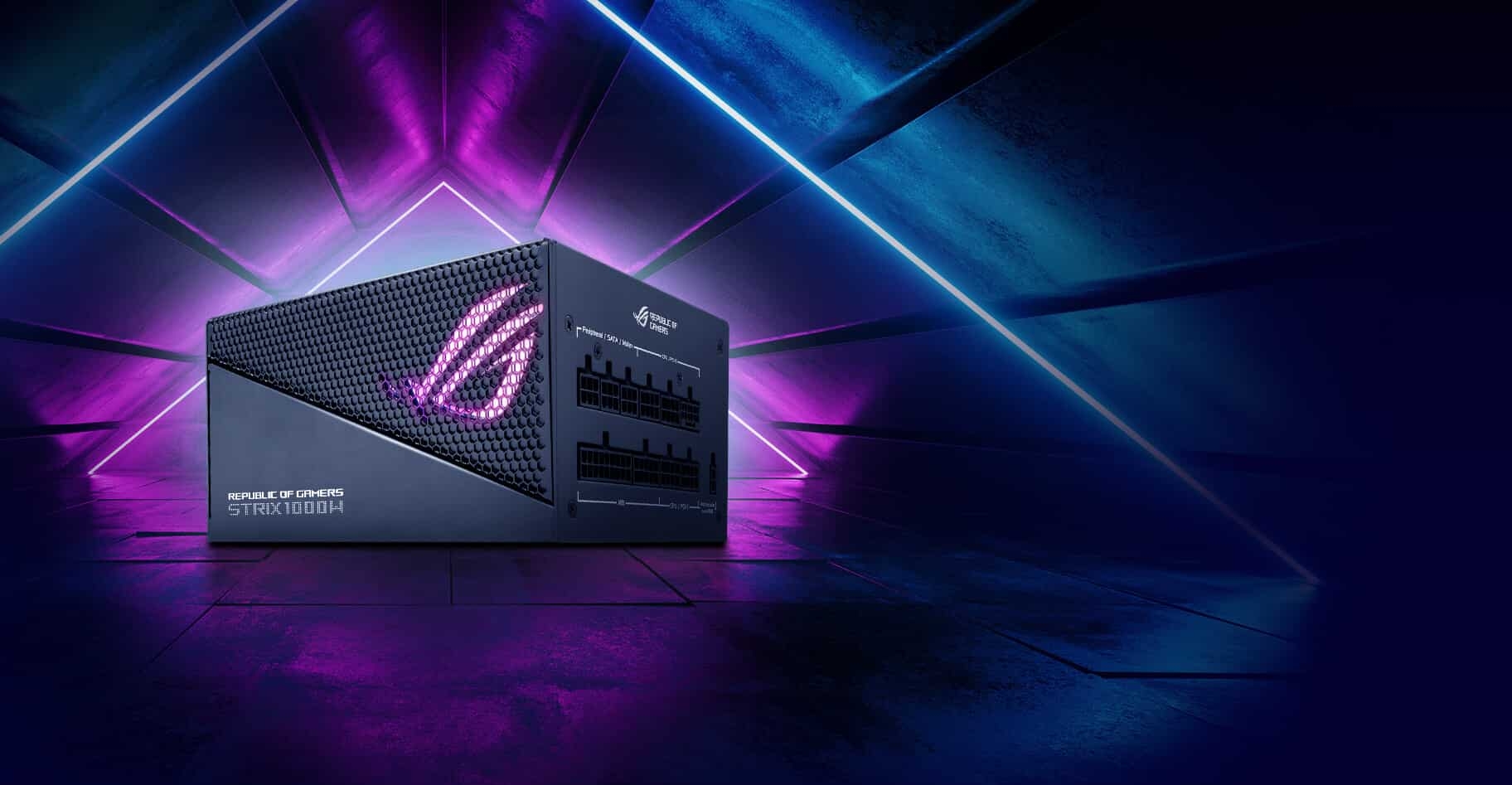 ASUS ROG STRIX 1000W Gold Aura Edition Cover View