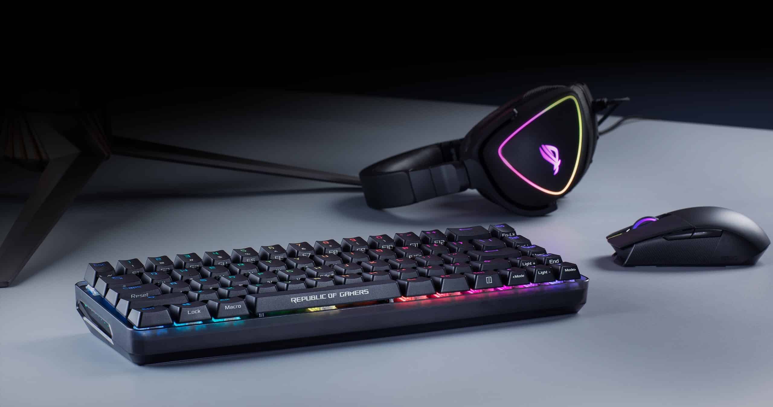 ASUS ROG Falchion Cherry MX Red Switches Wireless Mechanical Gaming Keyboard